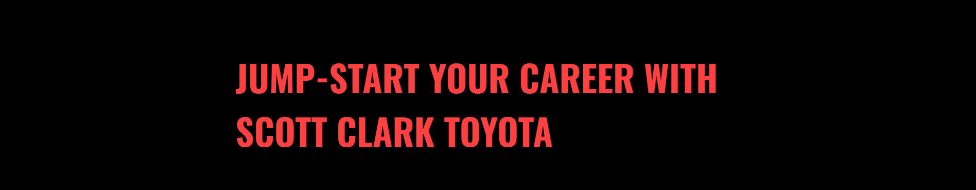 Scott Clark Toyota Careers